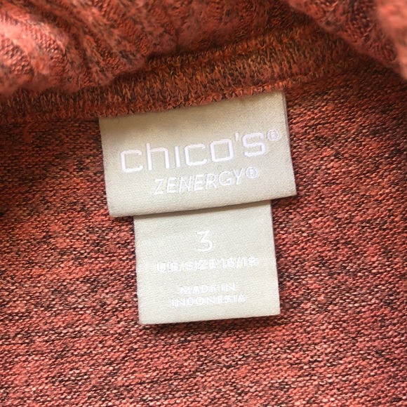 Zenergy by Chico’s Soft Essentials Cowlneck Tunic and Joggers - Picture 5 of 10